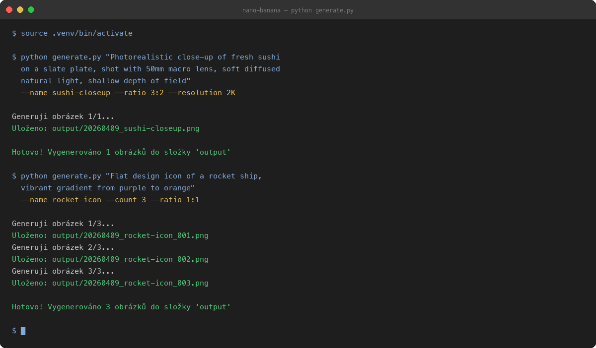 Screenshot — Nano Banana