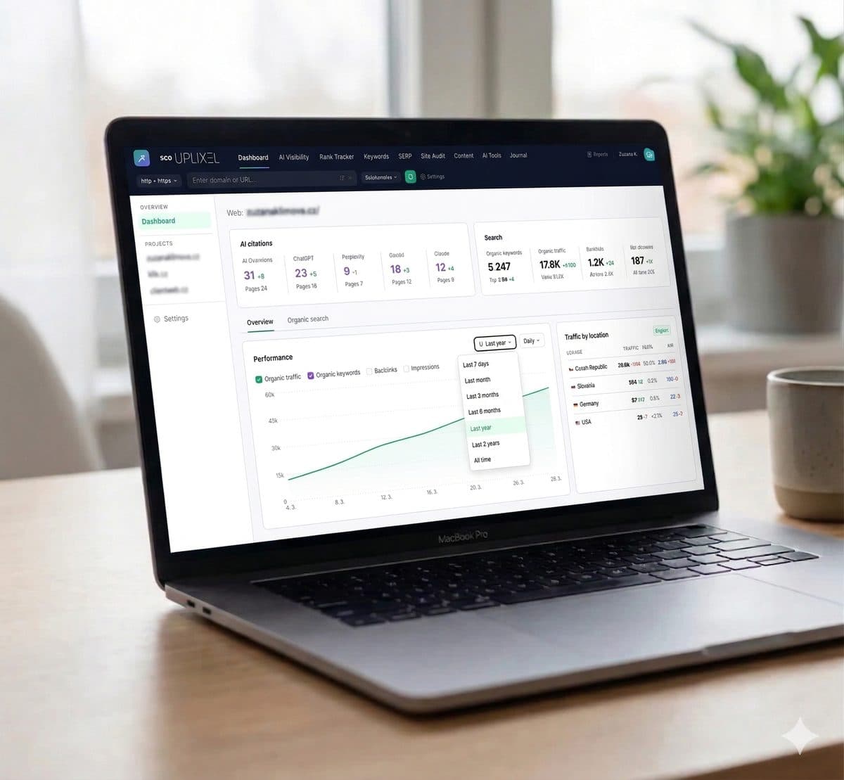 Vibe coding portfolio – Zuzana Klímová